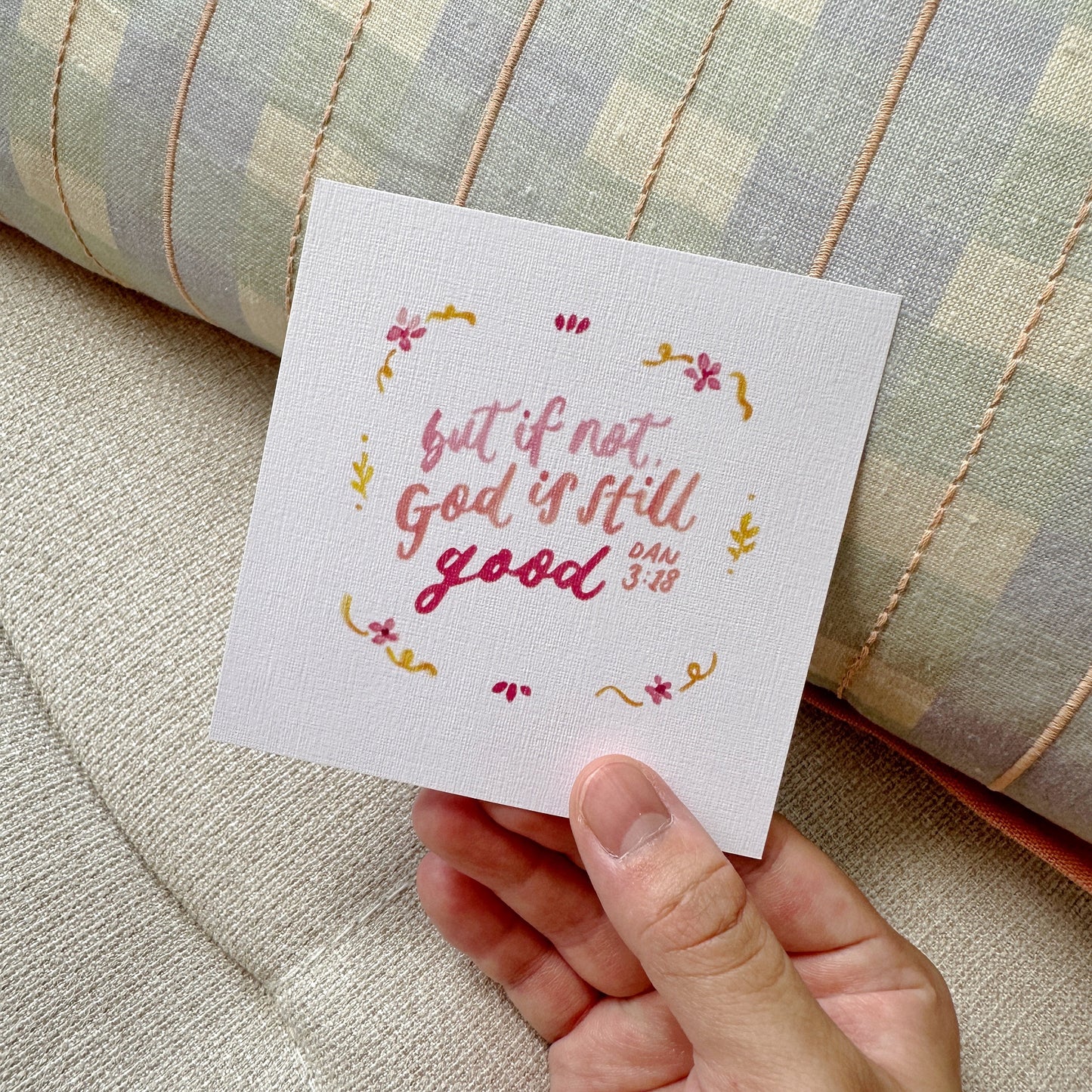 but if not, God is still good